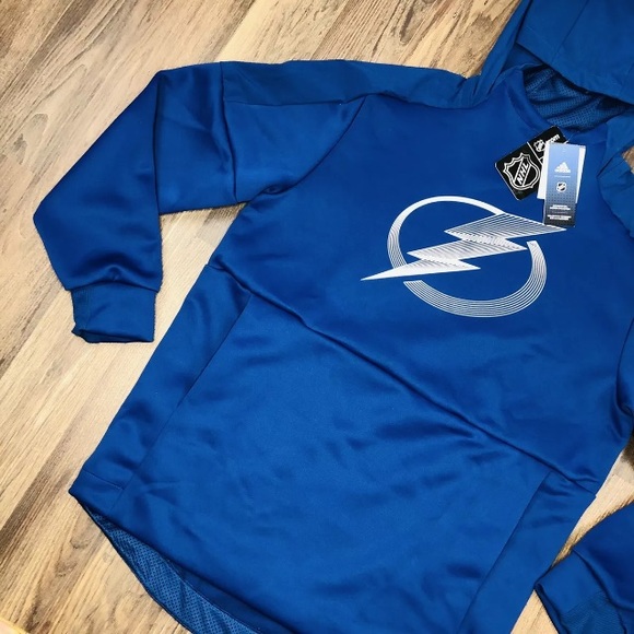 Men's adidas Lightning Game Mode Pullover Hoodie - Picture 5 of 7